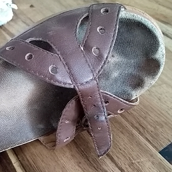 Dansko brown leather sandals - Picture 7 of 8